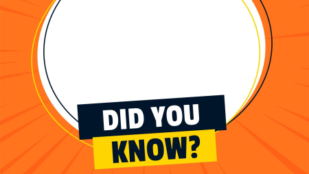 did you know banner with text space