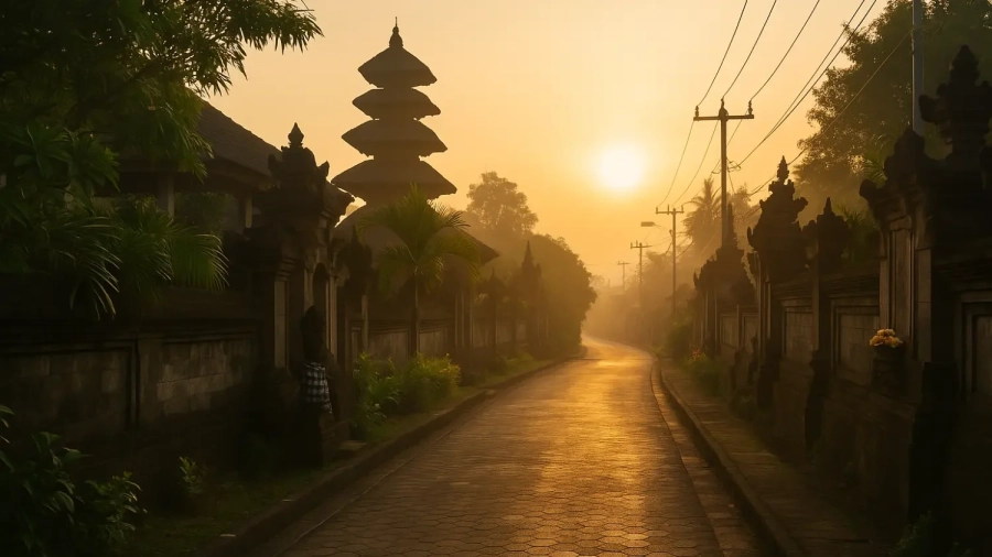 A bali utcák és a belső utazás találkozása – ahol megszületik a harmónia.